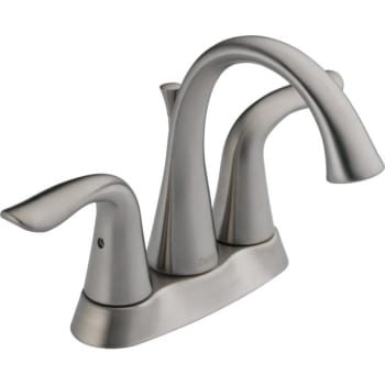 Image for Delta® Lahara™ Centerset Lavatory Faucet, 1.2 Gpm, 4.625" Spout, 4" Center, 2 Handles from HD Supply
