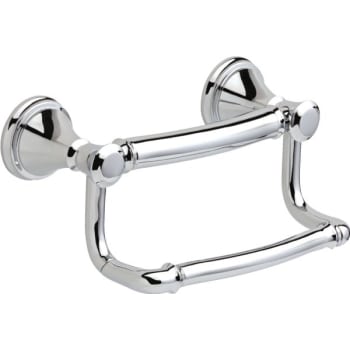Image for Delta Traditional Chrome Toilet Paper Holder With Assist Bar from HD Supply