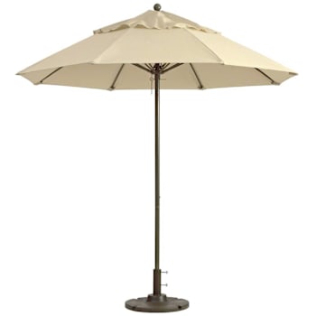 Grosfillex 7-1/2' Windmaster Umbrella Khaki