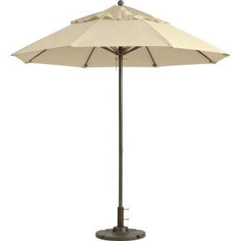 Grosfillex 7-1/2' Windmaster Umbrella Khaki