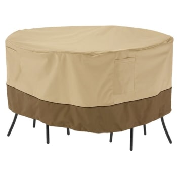 Image for Veranda Bistro Table And Chair Cover Pebble Bark Earth from HD Supply
