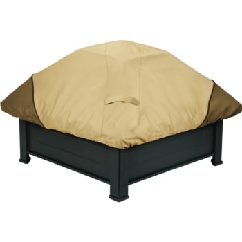 Image for Veranda Stand-Up Fire Pit Cover Pebble Bark Earth from HD Supply