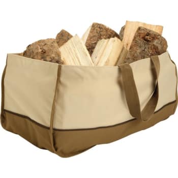 Veranda Jumbo Log Carrier Pebble Bark Earth
