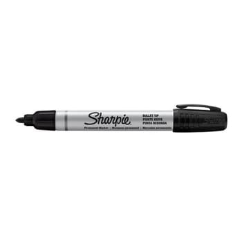 Image for Sharpie® Black Pro Chisel Tip Permanent Marker, Package Of 12 from HD Supply