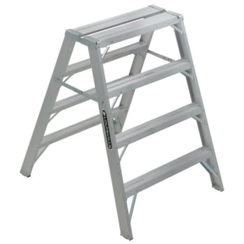Louisville Ladder® L-2032 4 Ft. 300 Lb. Aluminum 4-Step Sawhorse Ladder