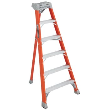 Image for Louisville Ladder® Ft1500 6 Ft. 300 Lb. Fiberglass 5-Step Tripod Ladder from HD Supply