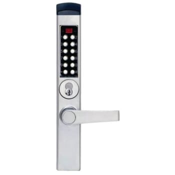 Image for dormakaba E-Plex® 3700 Electronic Pushbutton Lock, 0.968" Backset, 1.75" THK Door, Grade 1 from HD Supply
