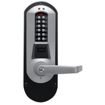 Image for dormakaba E-Plex 5700 Series Grade 1 Cylindrical SFIC Electronic Door Lock (6 – 7 Pin) from HD Supply