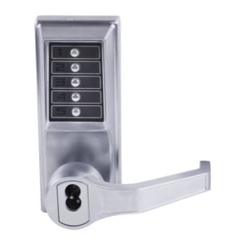 Image for dormakaba Bright Brass Mortise Combination Lever Lock, Schlage Fsic Prep from HD Supply