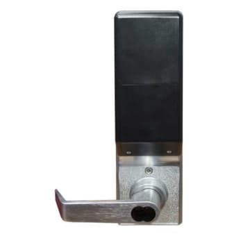 Image for Alarm Lock Trilogy® Dl6100 Electronic Pushbutton Keyless Lock, 2.75" Backset, Grade 1, Satin Chrome from HD Supply