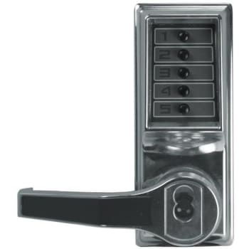 Image for dormakaba Cylindrical Lever Lock, Bright Chrome, Key Override, Schlage Fsic Prep from HD Supply