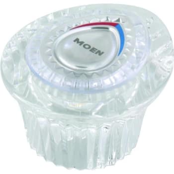 Image for Moen Hot/cold Shower Handle Clear from HD Supply