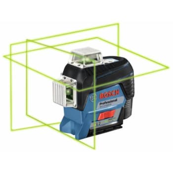 Bosch 360 Degree Green-Beam Three-Plane Leveling And Alignment-Line Laser