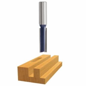 Image for Bosch 1/4 Inch X 7/8 Inch Carbide Tipped 2-Flute Straight Bit from HD Supply