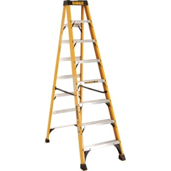 Image for Louisville Ladder Dewalt 8 Foot Fiberglass Step Ladder Type Ia from HD Supply