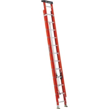 Louisville Ladder 24 Foot Fiberglass Extension Ladder With Protop Type 1a