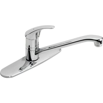 Image for Symmons Symmetrix Single Handle Kitchen Faucet With Spray, Chrome, 1.5 GPM from HD Supply