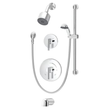 Image for Symmons® Dia™ Tub/shower/hand Shower System Trim Only, 2.5 Gpm, Chrome from HD Supply
