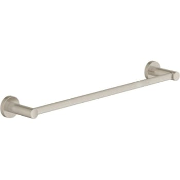 Image for Symmons Dia Satin Nickel Towel Bar 18" from HD Supply