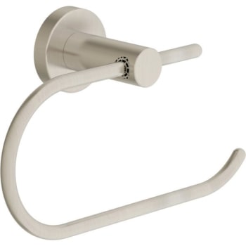 Image for Symmons Dia Satin Nickel Metal Construction Toilet Paper Holder from HD Supply