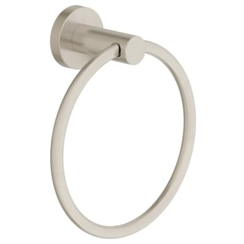 Image for Symmons Dia Satin Nickel Towel Ring from HD Supply