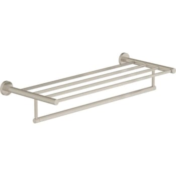 Image for Symmons Dia Satin Nickel Towel Shelf 22" from HD Supply