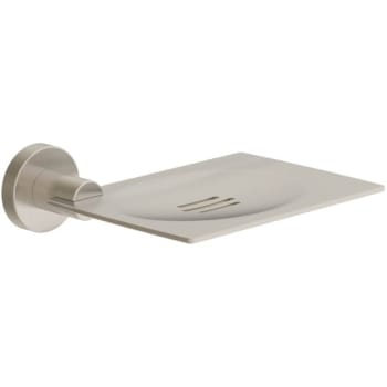 Image for Symmons Dia Satin Nickel Soap Holder With Concealed Screw Mount from HD Supply