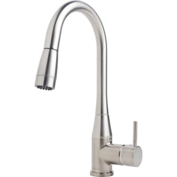 Symmons® Sereno™ Pull-Down Kitchen Faucet, 1.5 GPM, 8" Center, Polished Chrome