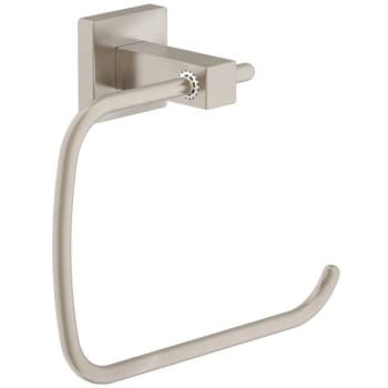 Image for Symmons Duro Wall Mounted Towel Ring, Satin Nickel Finish from HD Supply