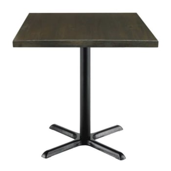 Image for Kfi Seating Urban Loft 29 In Square Vintage Wood Break Room Table (Espresso) from HD Supply