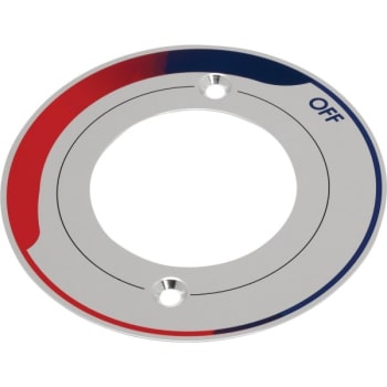 Image for American Standard Chrome Escutcheon Dial Plate 2-3/16" Id X 4-1/8" Od from HD Supply