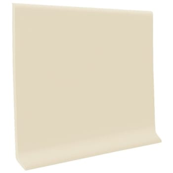 Image for Roppe Pinnacle Rubber 1/8" Cove Base 4"x4' Almond, Carton Of 30 from HD Supply