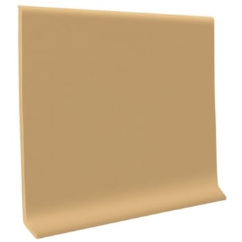 Image for Roppe Pinnacle Rubber 1/8" Cove Base 4"x4' Flax, Carton Of 30 from HD Supply
