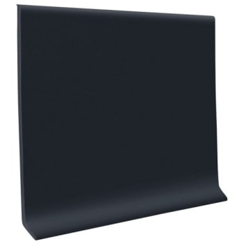 Image for Roppe Pinnacle Rubber 1/8" Cove Base 4x4' Black, Carton Of 30 from HD Supply
