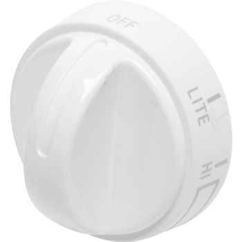 Image for Peerless-Premier Gas Burner Knob/white R Series from HD Supply