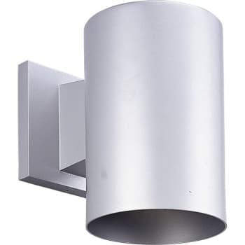 Image for Progress Lighting Led Cylinder One-Light Metallic Gray Wall Bracket from HD Supply
