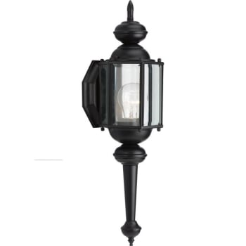 Image for Progress Lighting Brassguard 5.38 X 18.75 In. 1-Light Outdoor Lantern (Black) from HD Supply