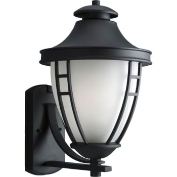 Image for Progress Lighting Fairview 10.5 X 17 In. 1-Light Outdoor Lantern (Textured Black) from HD Supply