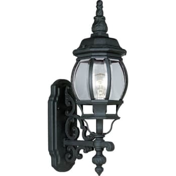 Image for Progress Lighting 6.5 X 21.25 In. 1-Light Onion Outdoor Lantern (Black) from HD Supply