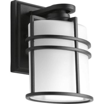 Image for Progress Lighting Format 5.8 X 7.6 One-Light Black Wall Lantern from HD Supply