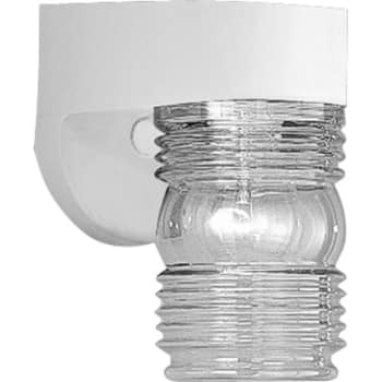Image for Progress Lighting 4.75 X 7.25 In. 1-Light Outdoor Lantern (White) from HD Supply