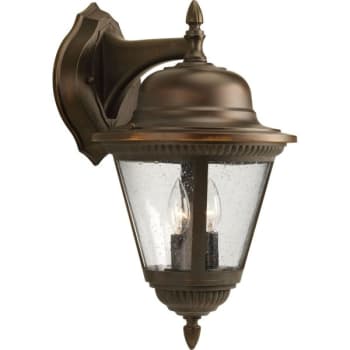 Image for Progress Lighting Westport 11 X 19.25 In. 2-Light Outdoor Lantern (Antique Bronze) from HD Supply