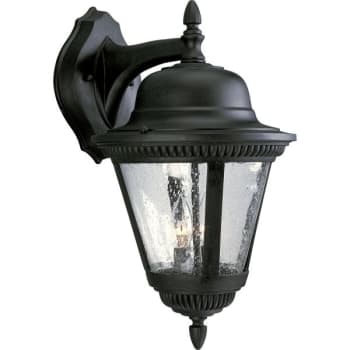 Image for Progress Lighting Westport 11 x 19.25 in. 2-Light Outdoor Lantern (Textured Black) from HD Supply