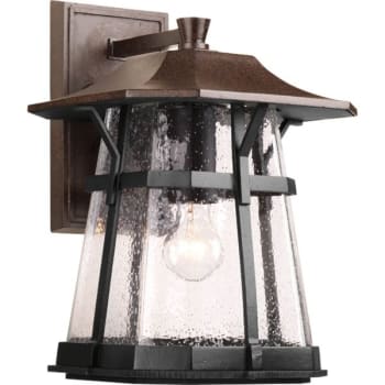 Image for Progress Lighting Derby 10.63 X 15.5 In. 1-Light Outdoor Lantern (Espresso) from HD Supply