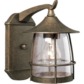 Image for Progress Lighting Prairie 6.38 X 9.13 In. 1-Light Outdoor Lantern (Burnished Chestnut) from HD Supply