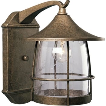 Image for Progress Lighting Prairie 10 X 13.5 In. 1-Light Outdoor Lantern (Burnished Chestnut) from HD Supply