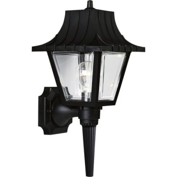 Image for Progress Lighting Mansard 8 X 17 In. Outdoor Lantern (Black) from HD Supply