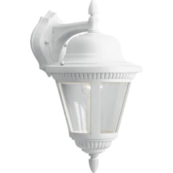 Image for Progress Lighting Westport 9 X 16 In. 1-Light Outdoor Lantern (White) from HD Supply