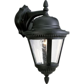 Image for Progress Lighting Westport 9 X 16 In. 1-Light Outdoor Lantern (Textured Black) from HD Supply