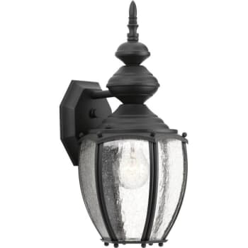 Image for Progress Lighting Roman Coach 7 X 15.25 In. 1-Light Outdoor Lantern (Textured Black) from HD Supply